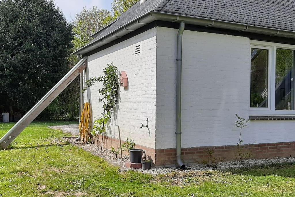 Vrijstaande Recreatievilla Met Ruime Omheinde Tuin Posterholt Exterior photo